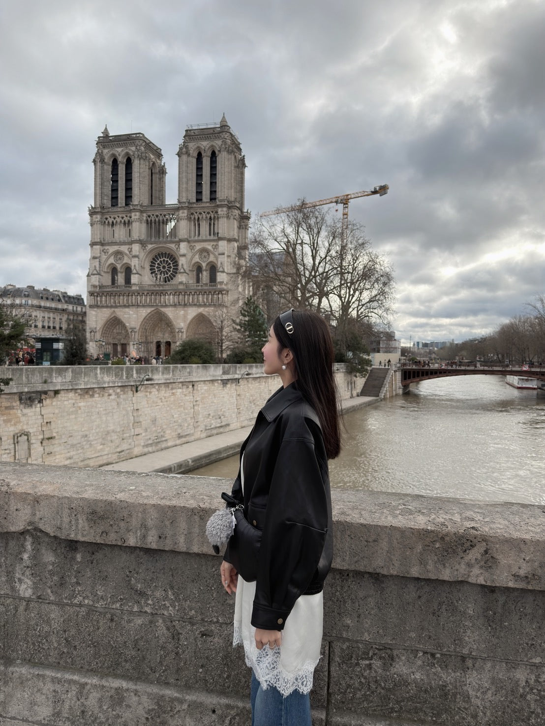 高訂款皮質夾克