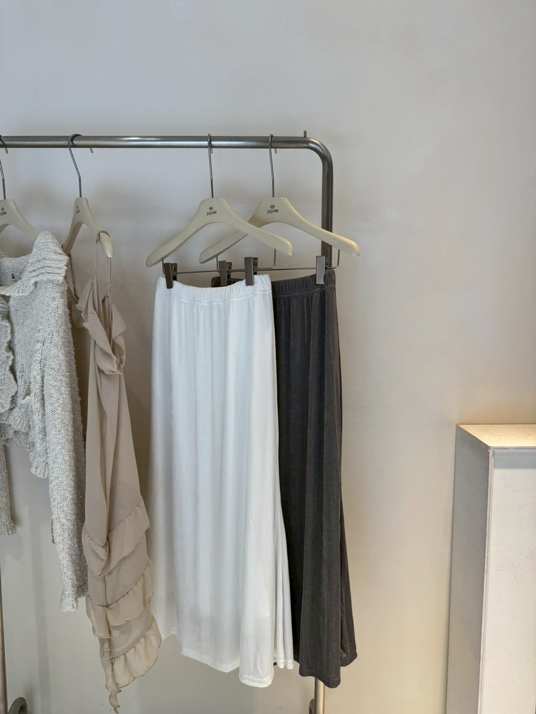 絲光垂墜感仙女長裙