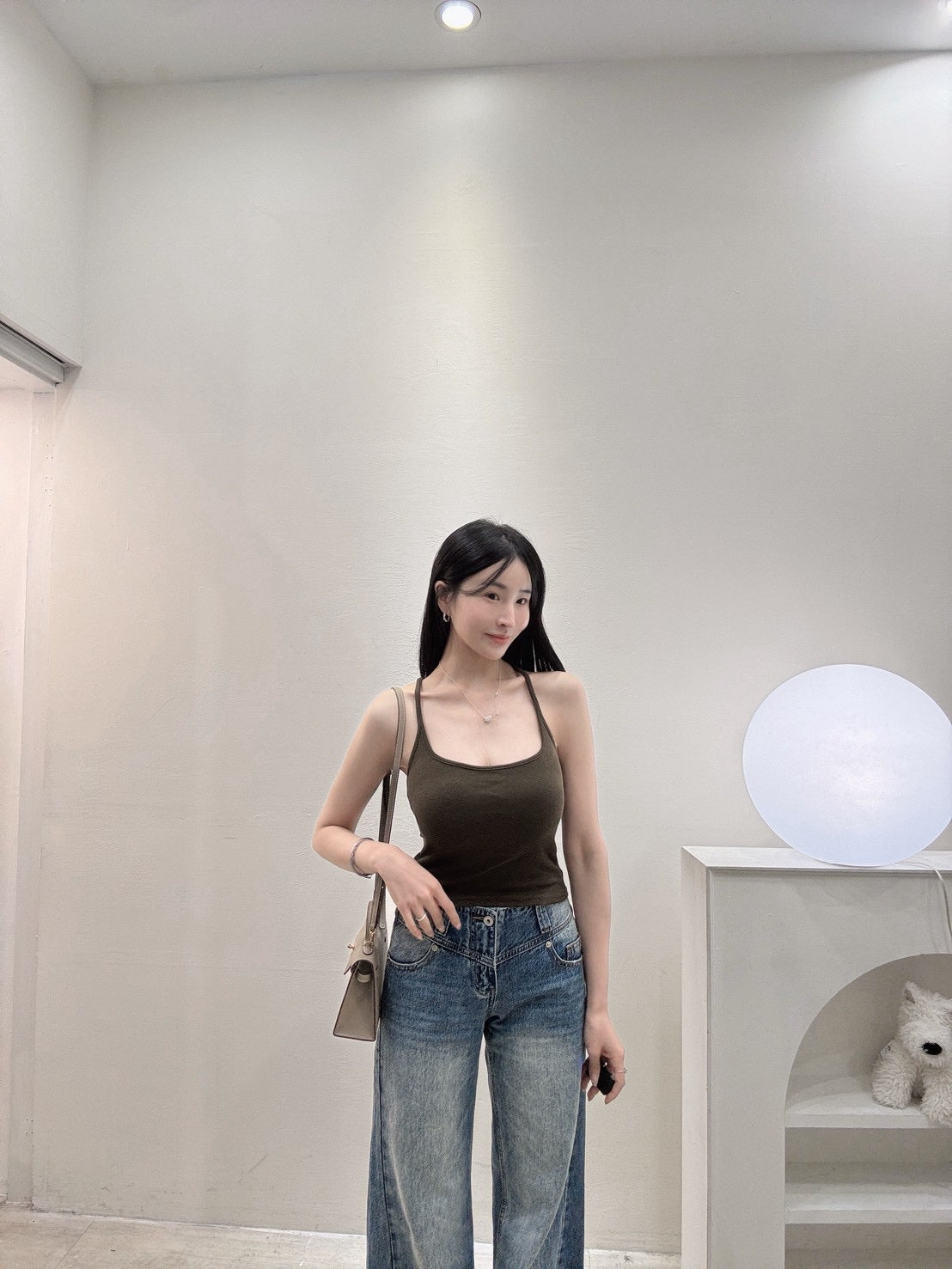 T字造型涼感背心