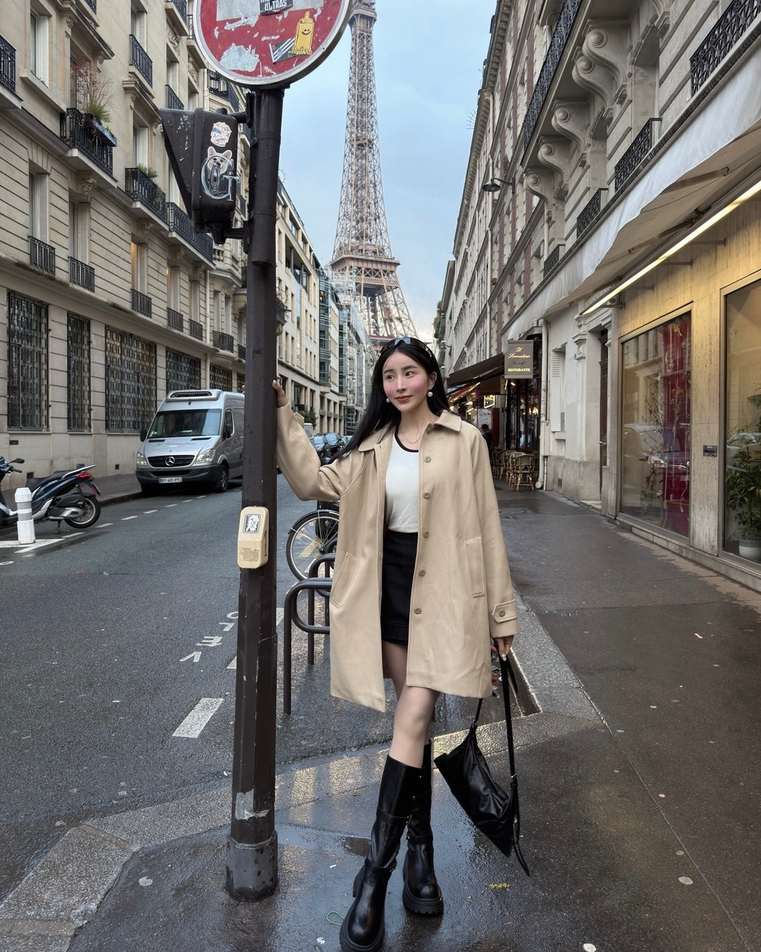 小香織紋風衣外套