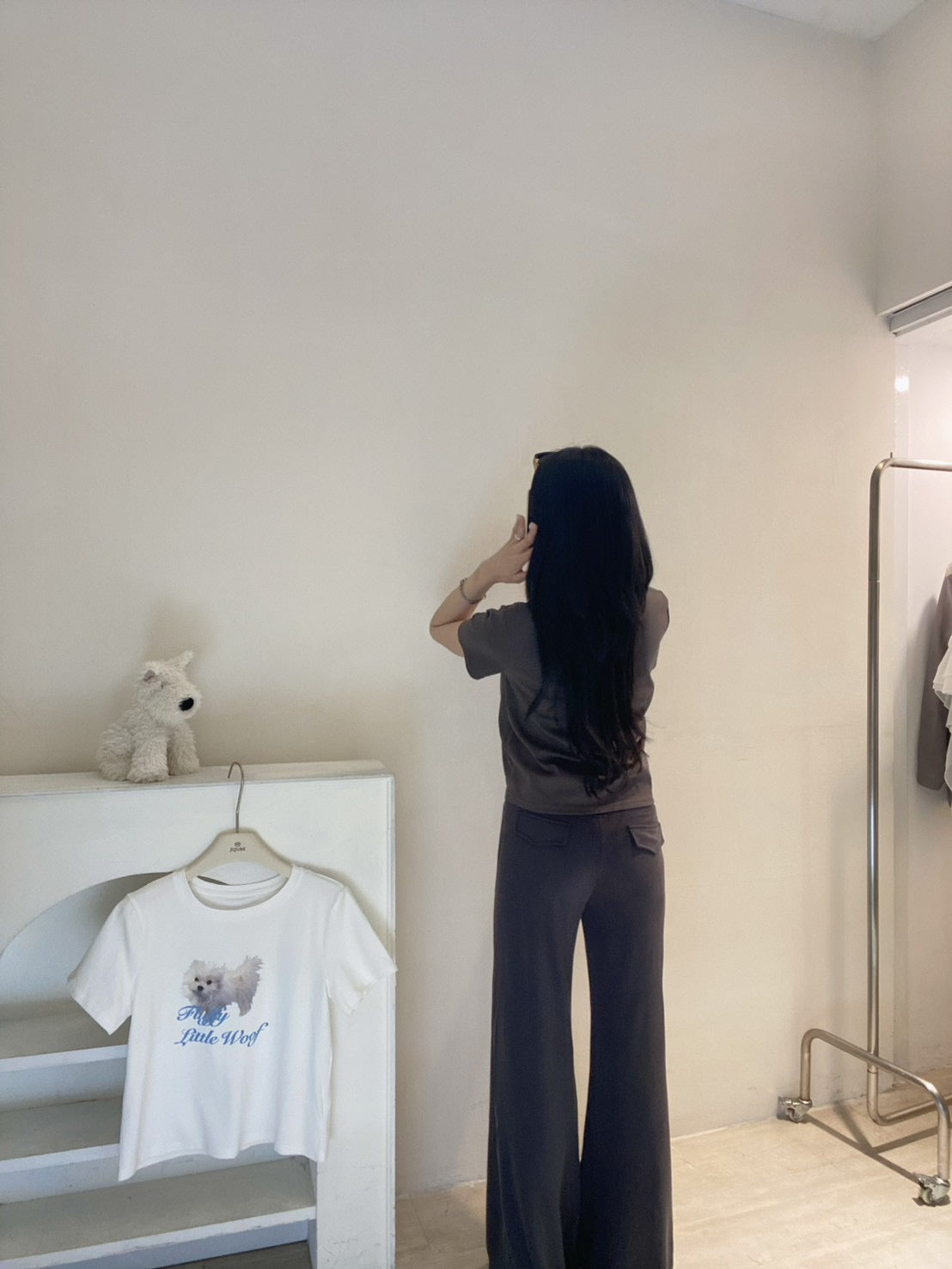 涼感直筒褲喇叭褲