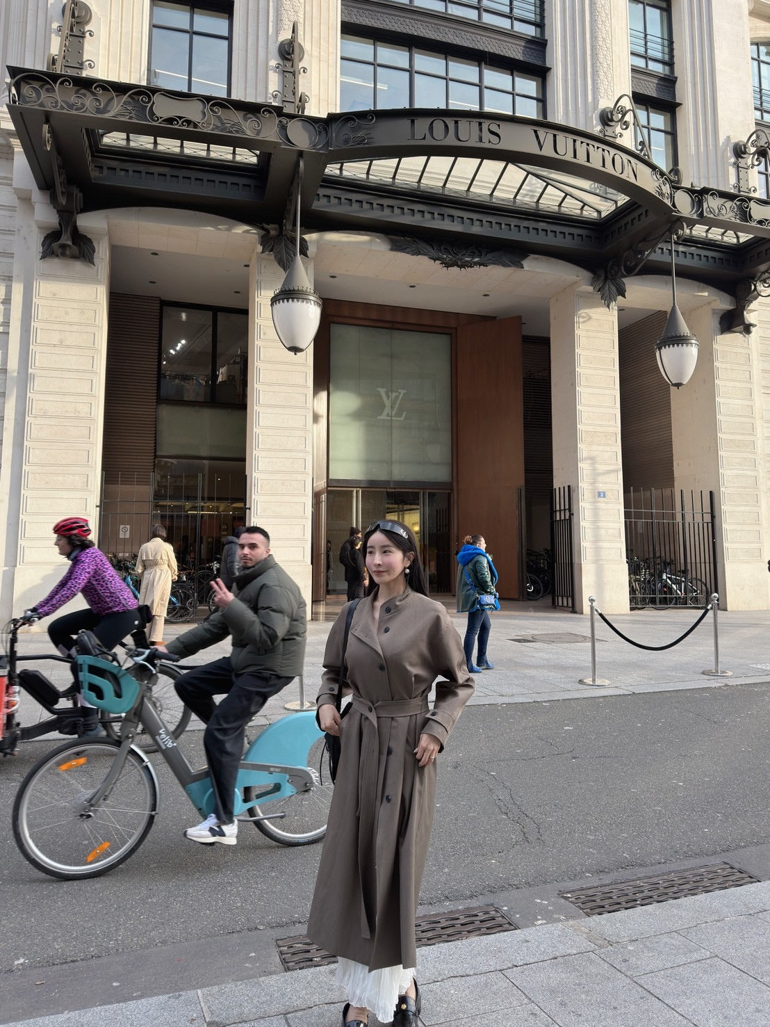 設計款長版風衣