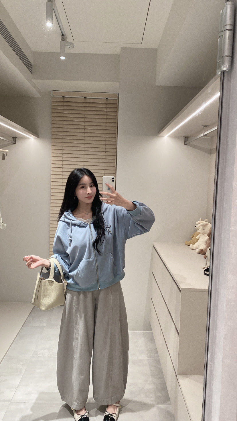 寶寶藍連帽外套