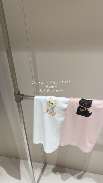 可愛小貓彈力上衣