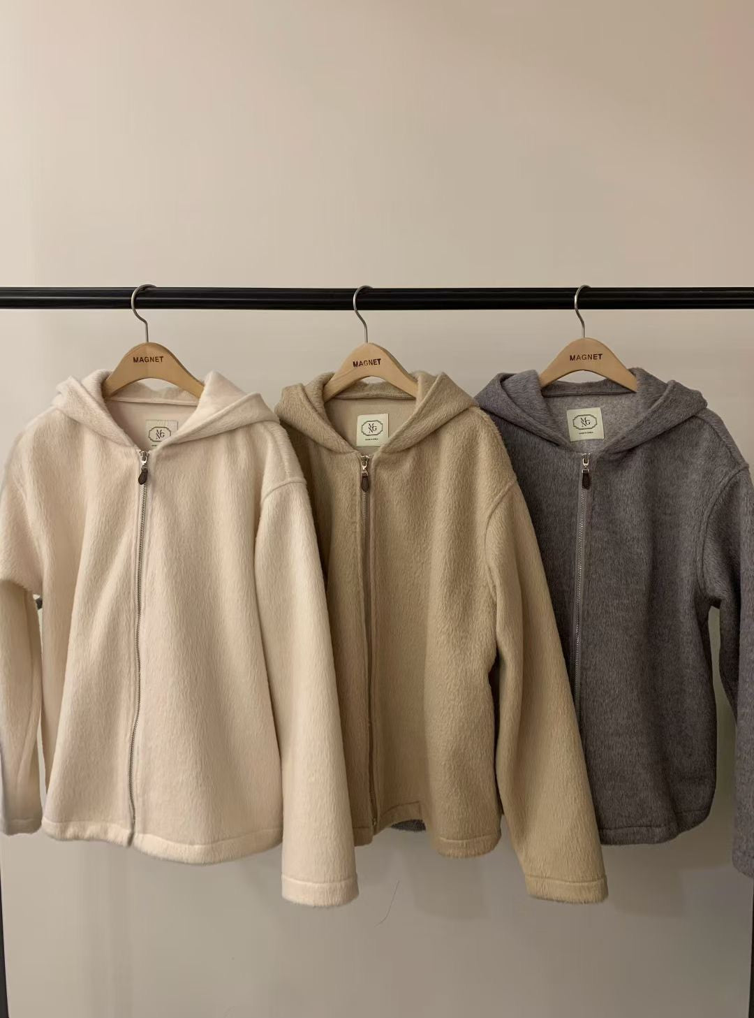 70%羊毛連帽外套