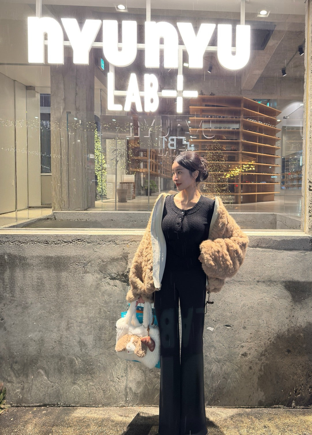 雙面穿毛毛防潑水夾克