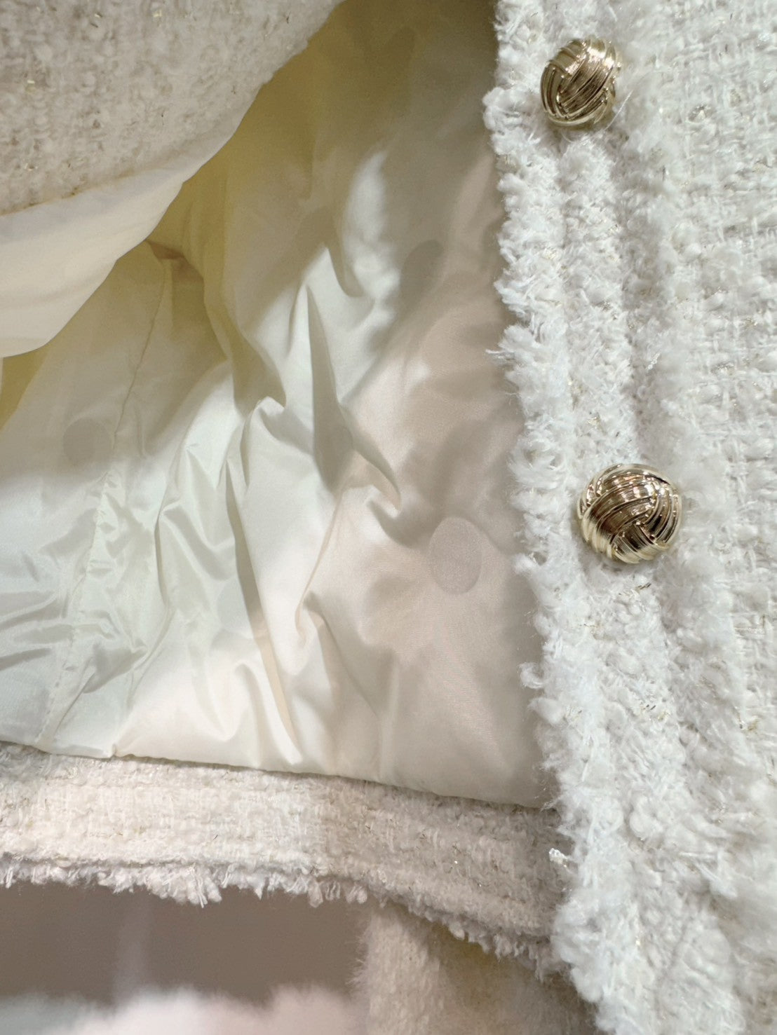 小香風羽絨外套