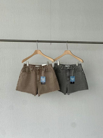 私心款水洗短褲