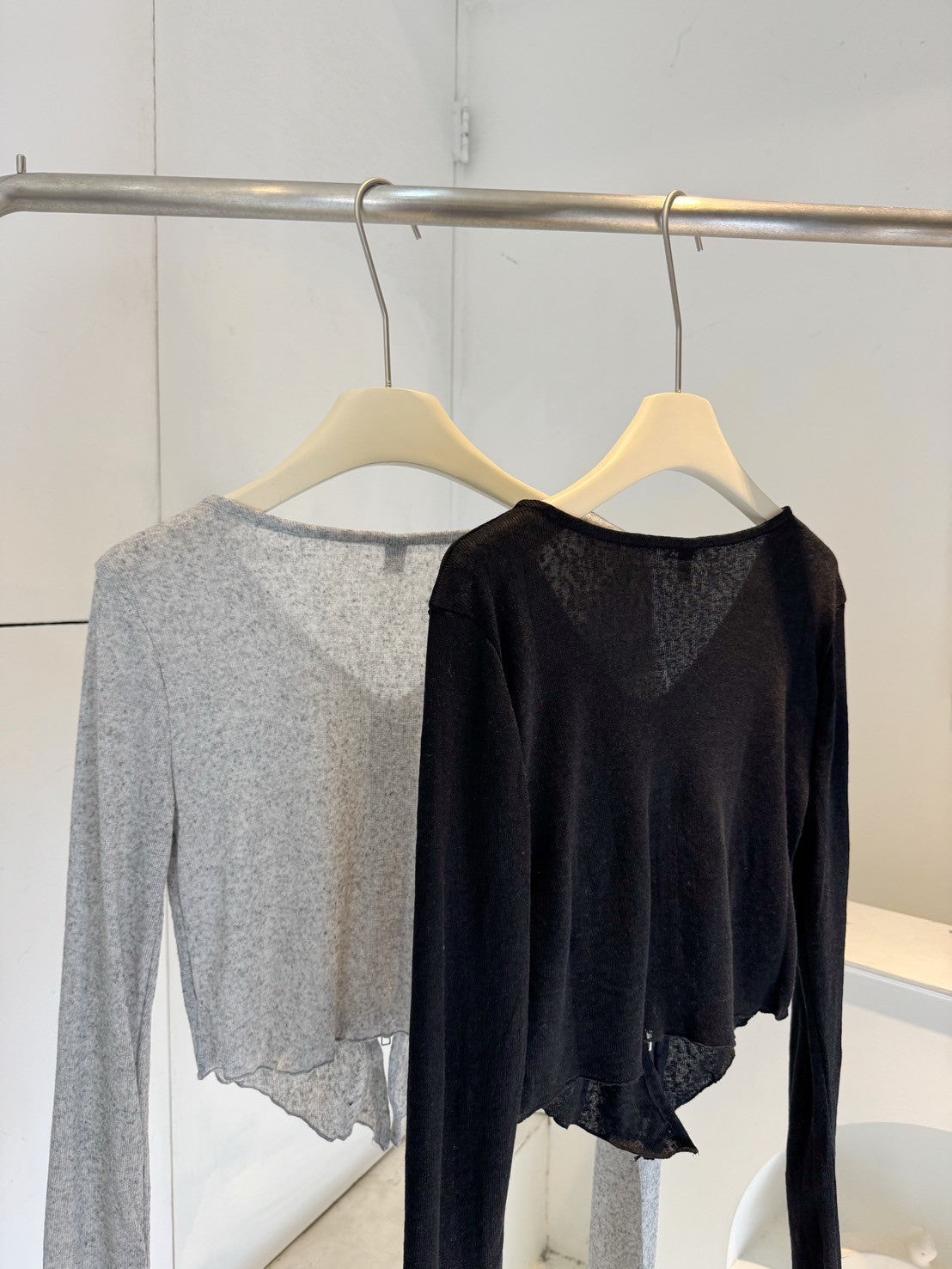 顯瘦拉鍊薄長袖