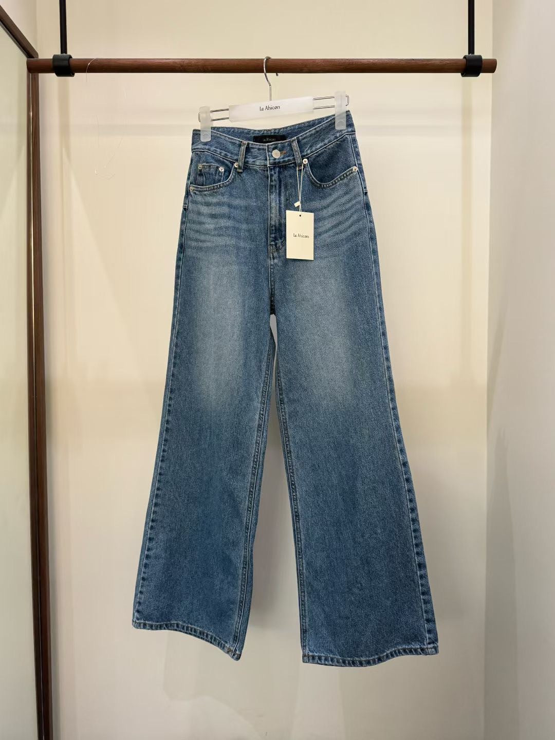 A09 大長腿直筒褲