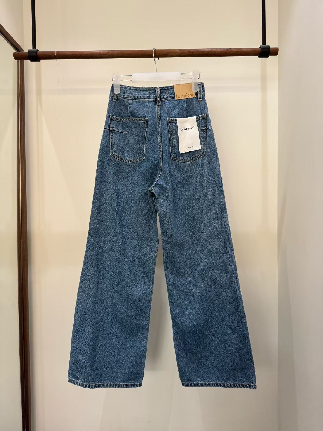 A09 大長腿直筒褲