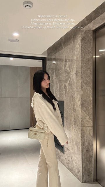 仙女蕾絲翻領罩衫