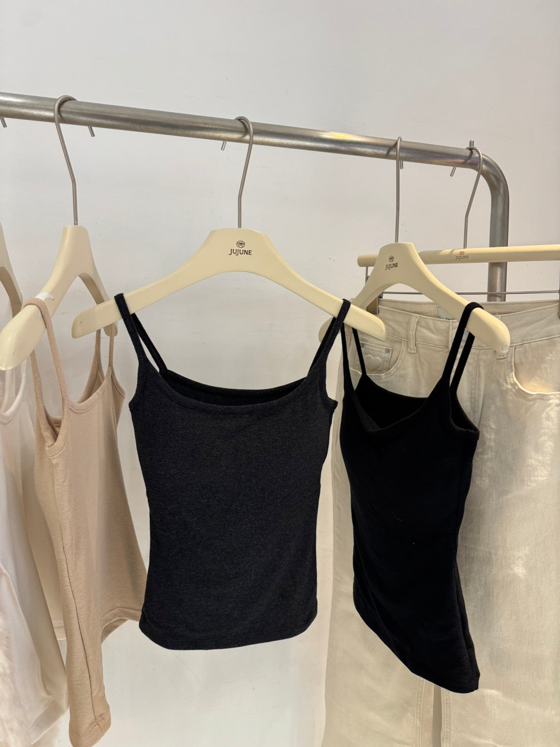 磨毛胸墊小背心