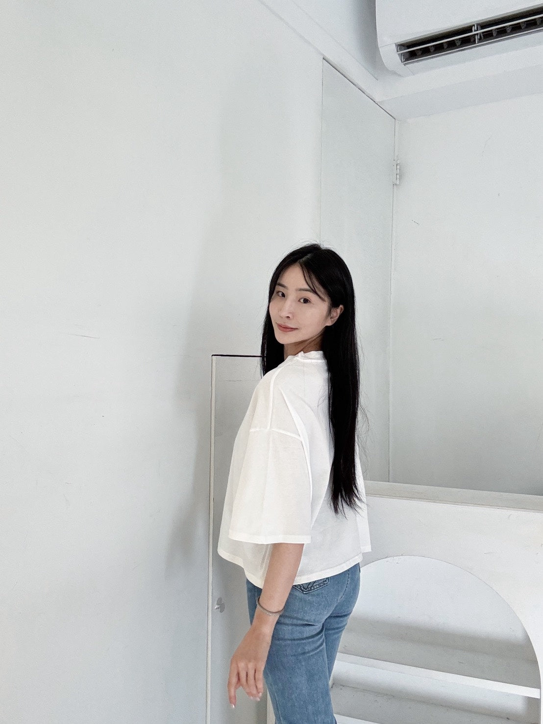 狗狗寬領口涼感TEE