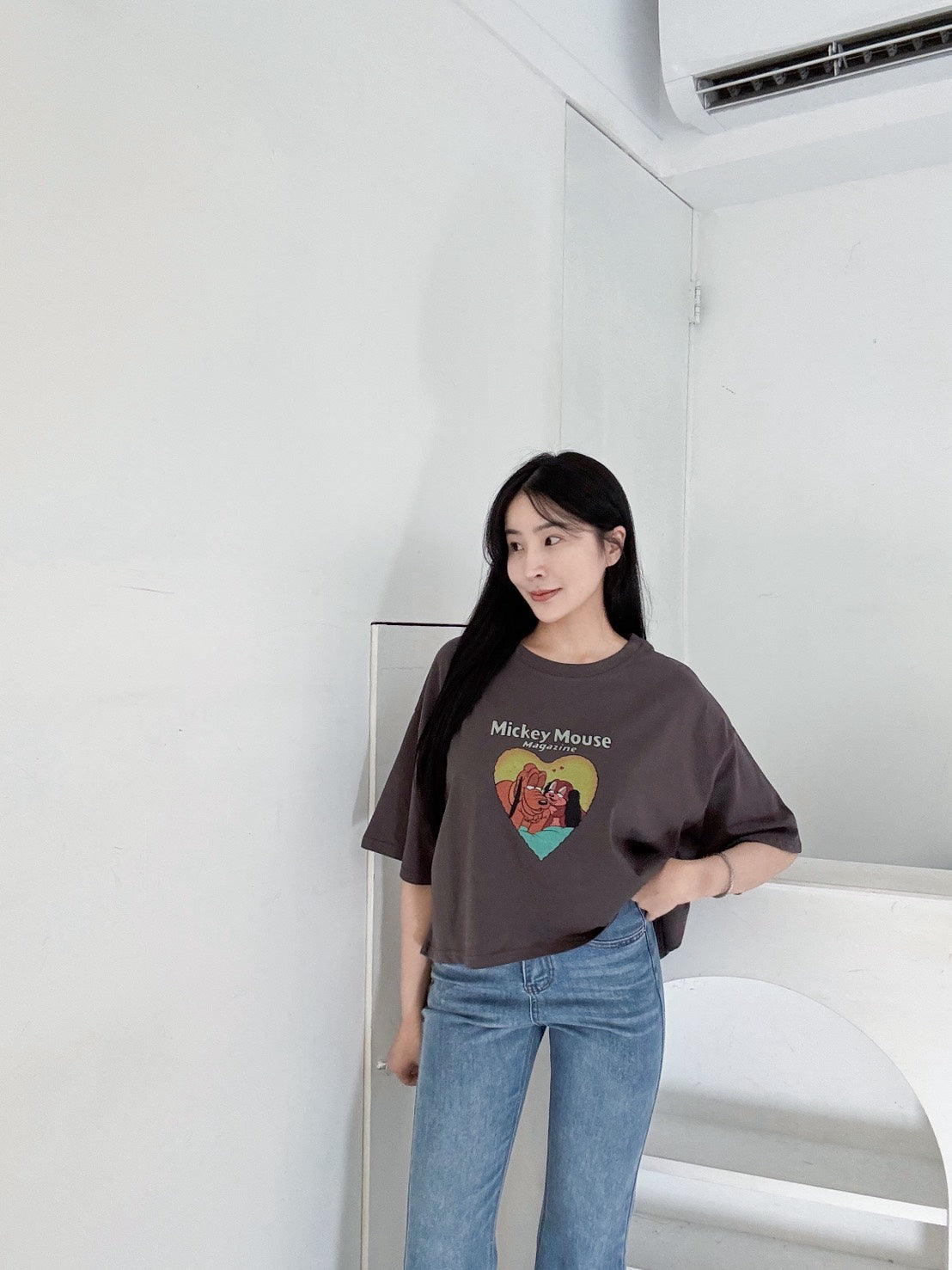 狗狗寬領口涼感TEE