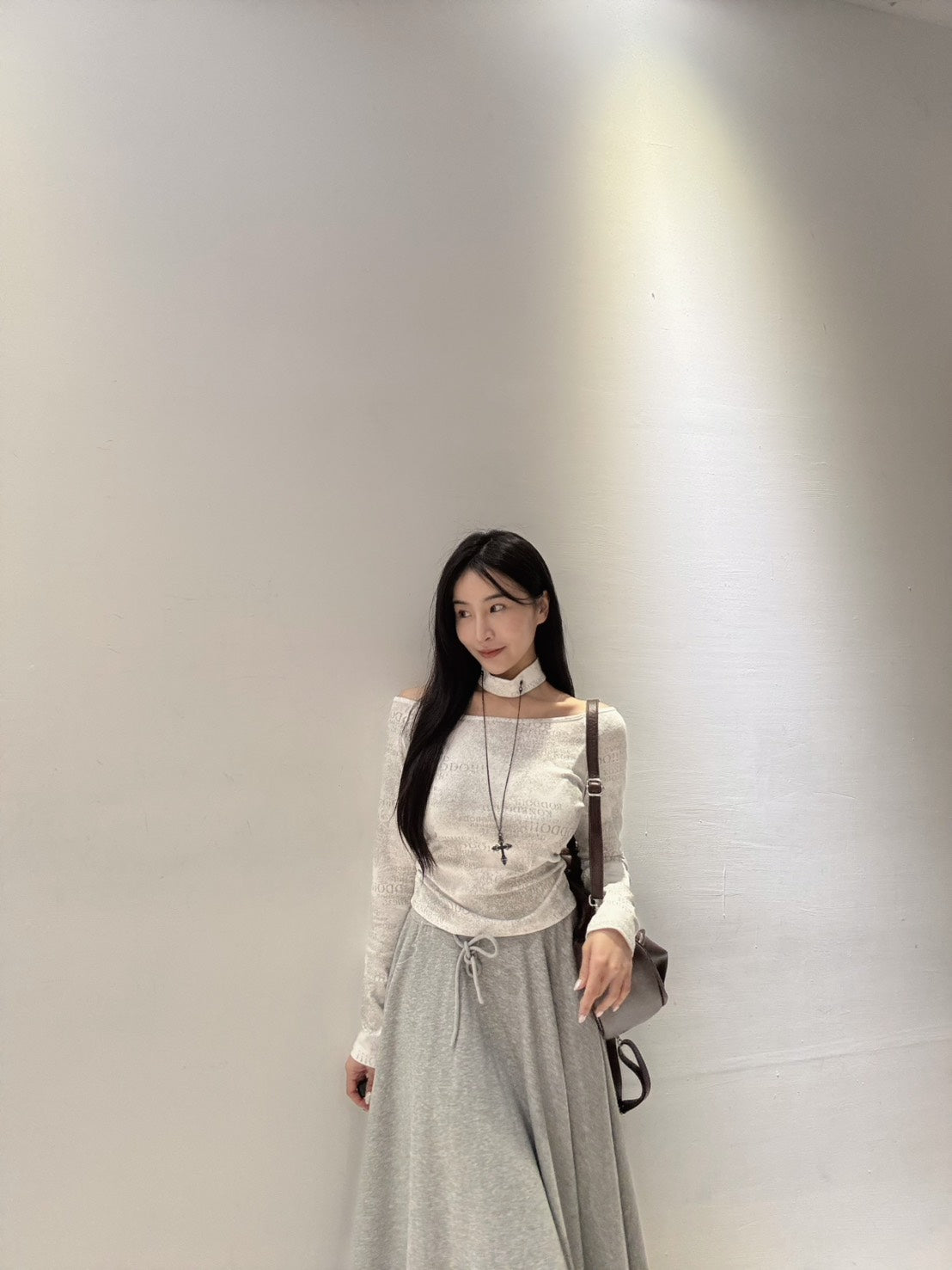 歐美感彈力上衣