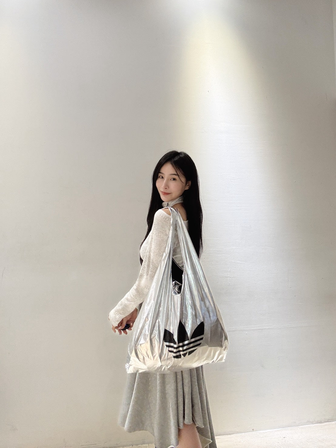 不規則棉質長裙