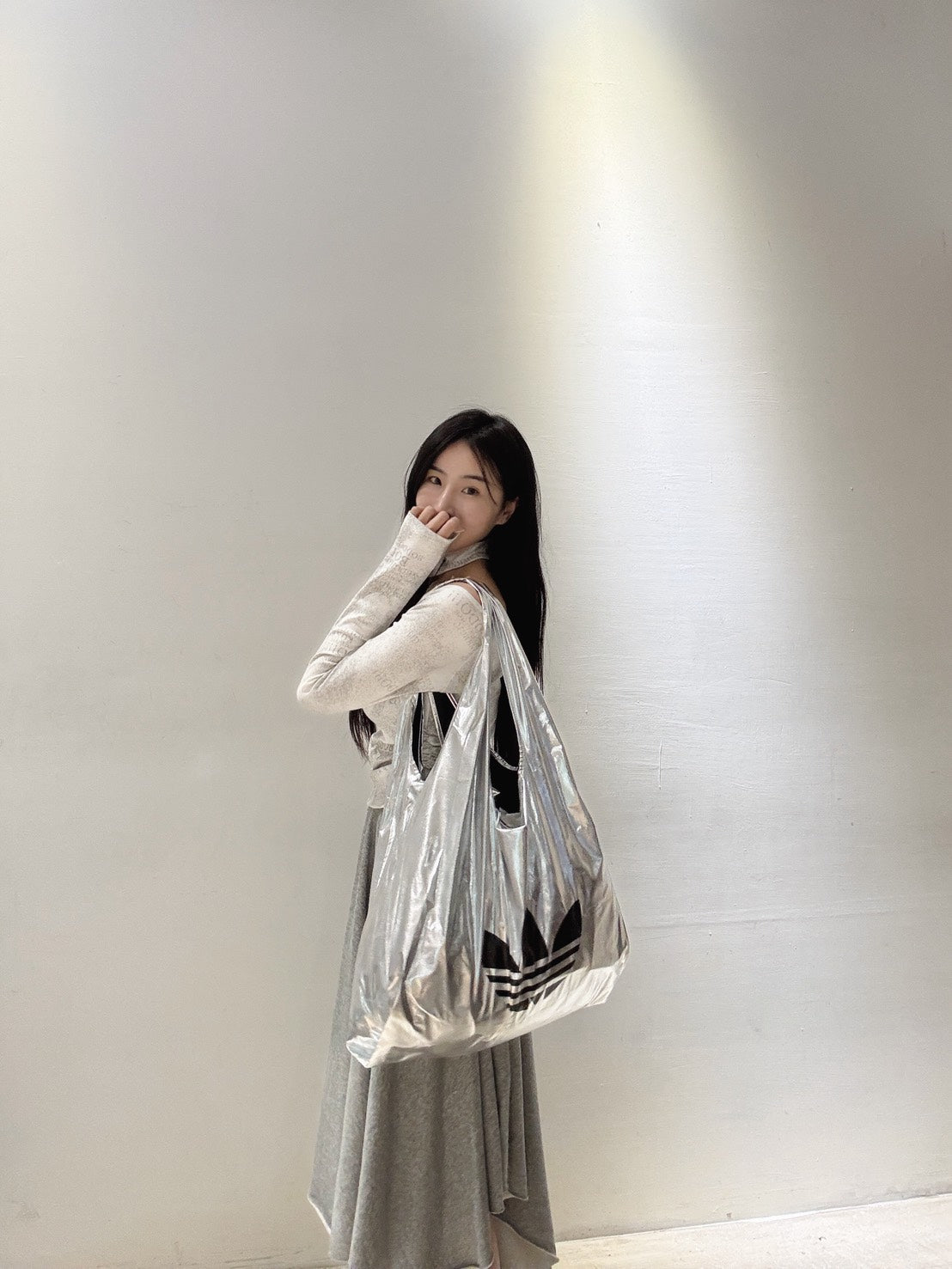 不規則棉質長裙