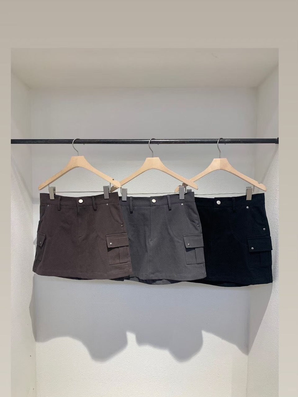 B06 工裝口袋褲裙