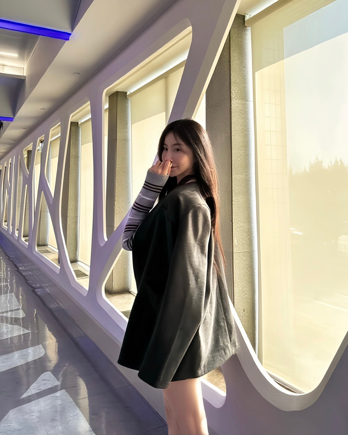 無領西外輕奢感套裝