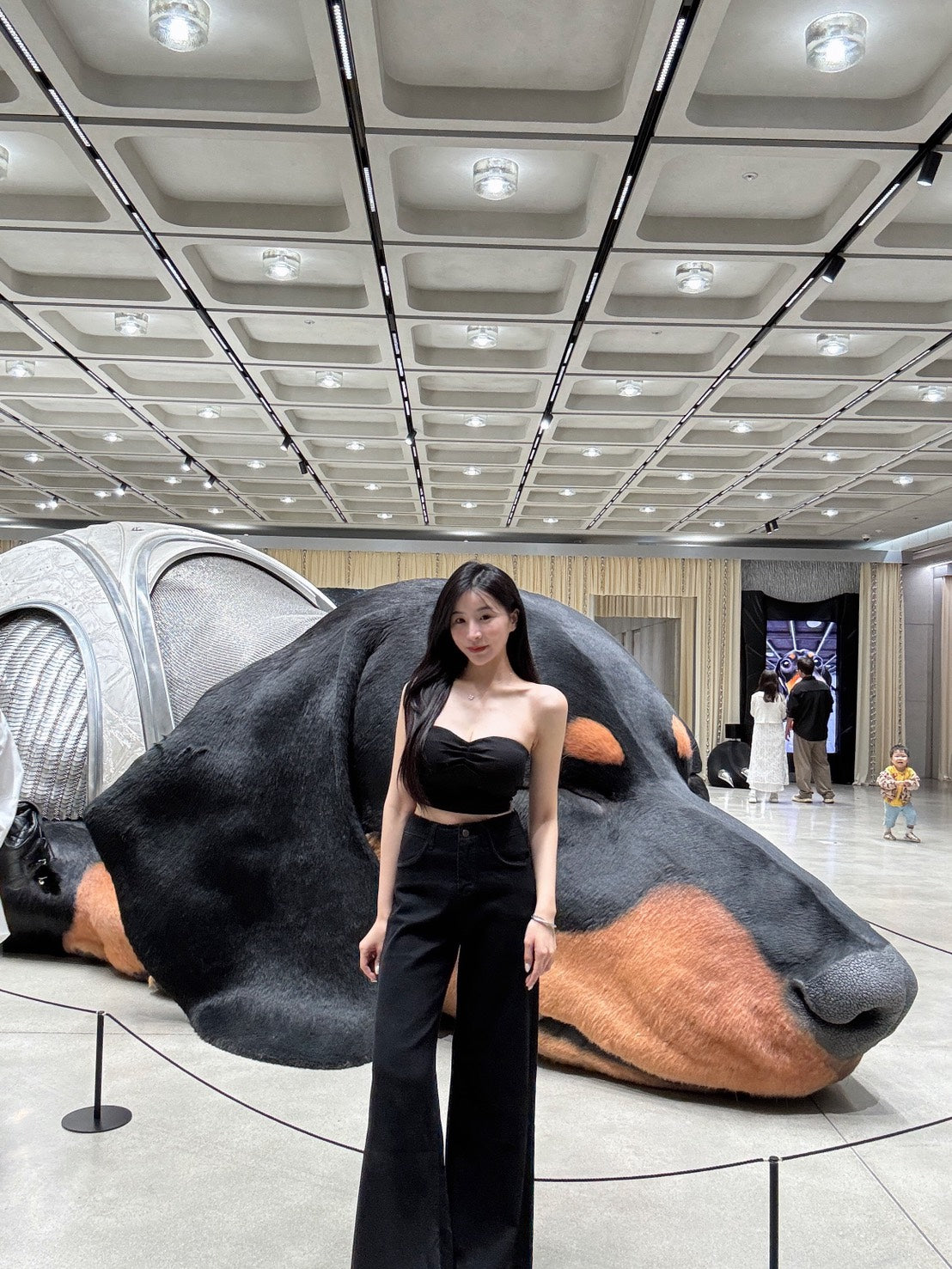 桃心領止滑抹胸
