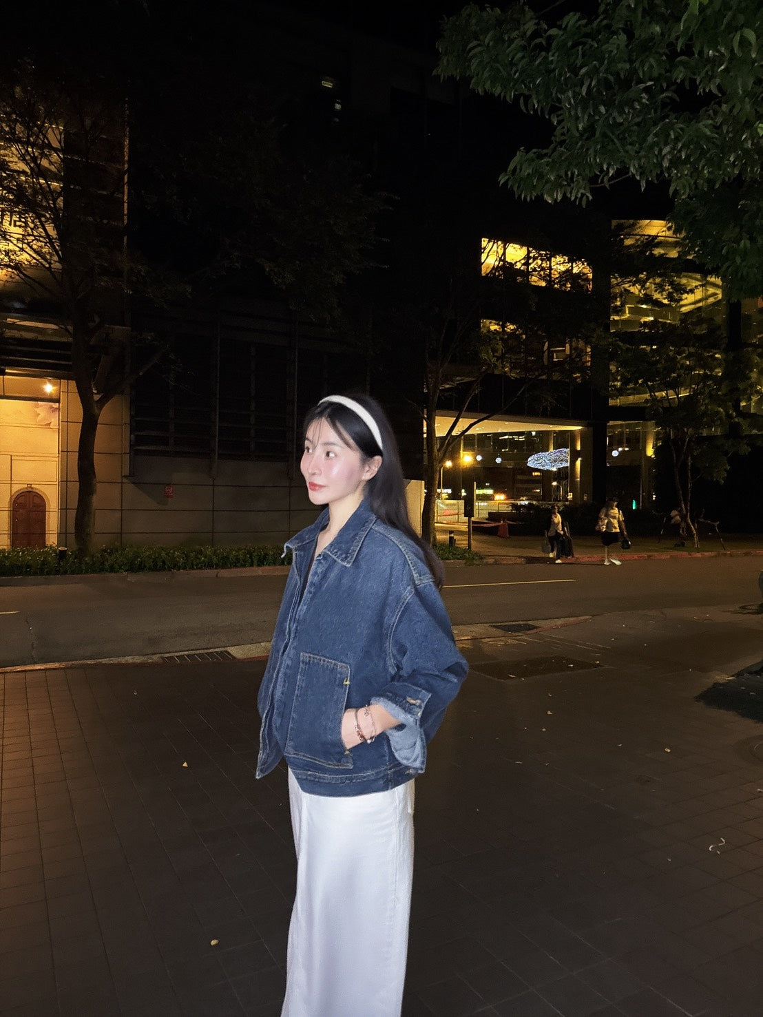 高訂款拉鍊單寧夾克