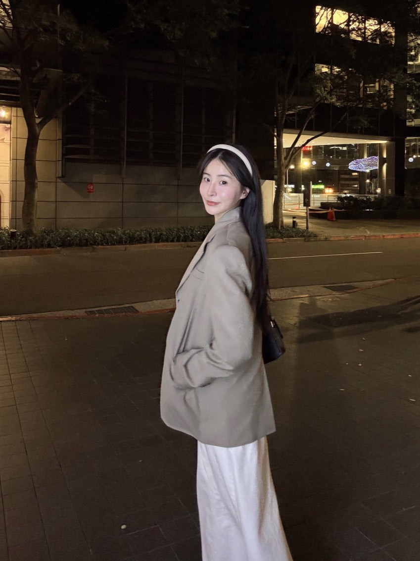 高訂款假兩件西裝外套