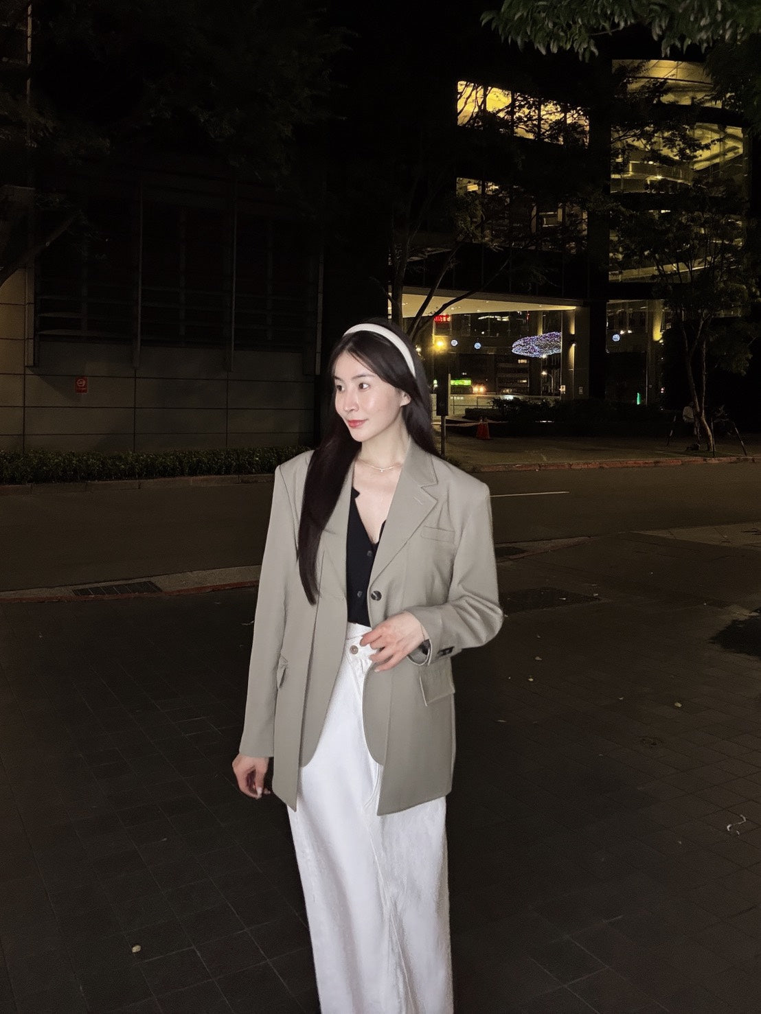 高訂款假兩件西裝外套