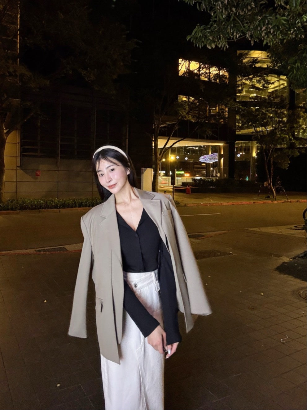 高訂款假兩件西裝外套