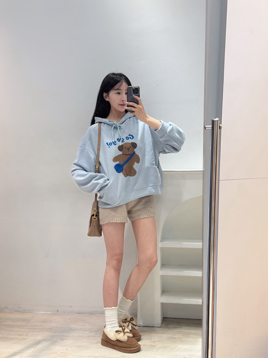 可愛小狗連帽衛衣