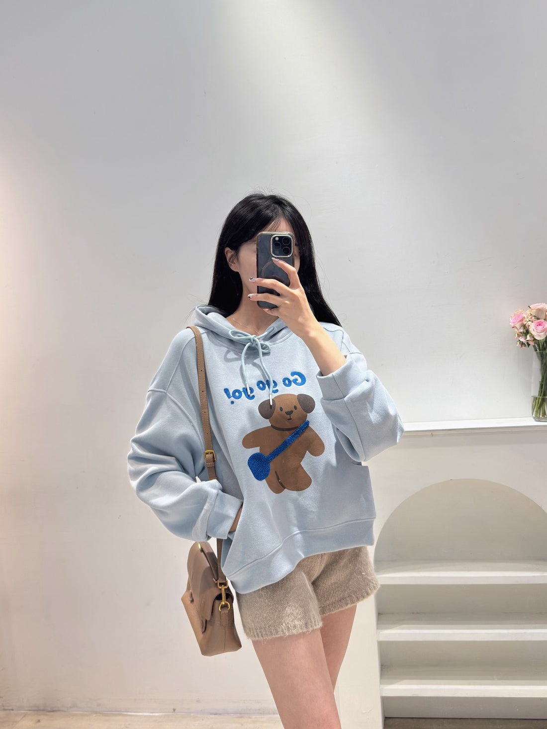 可愛小狗連帽衛衣