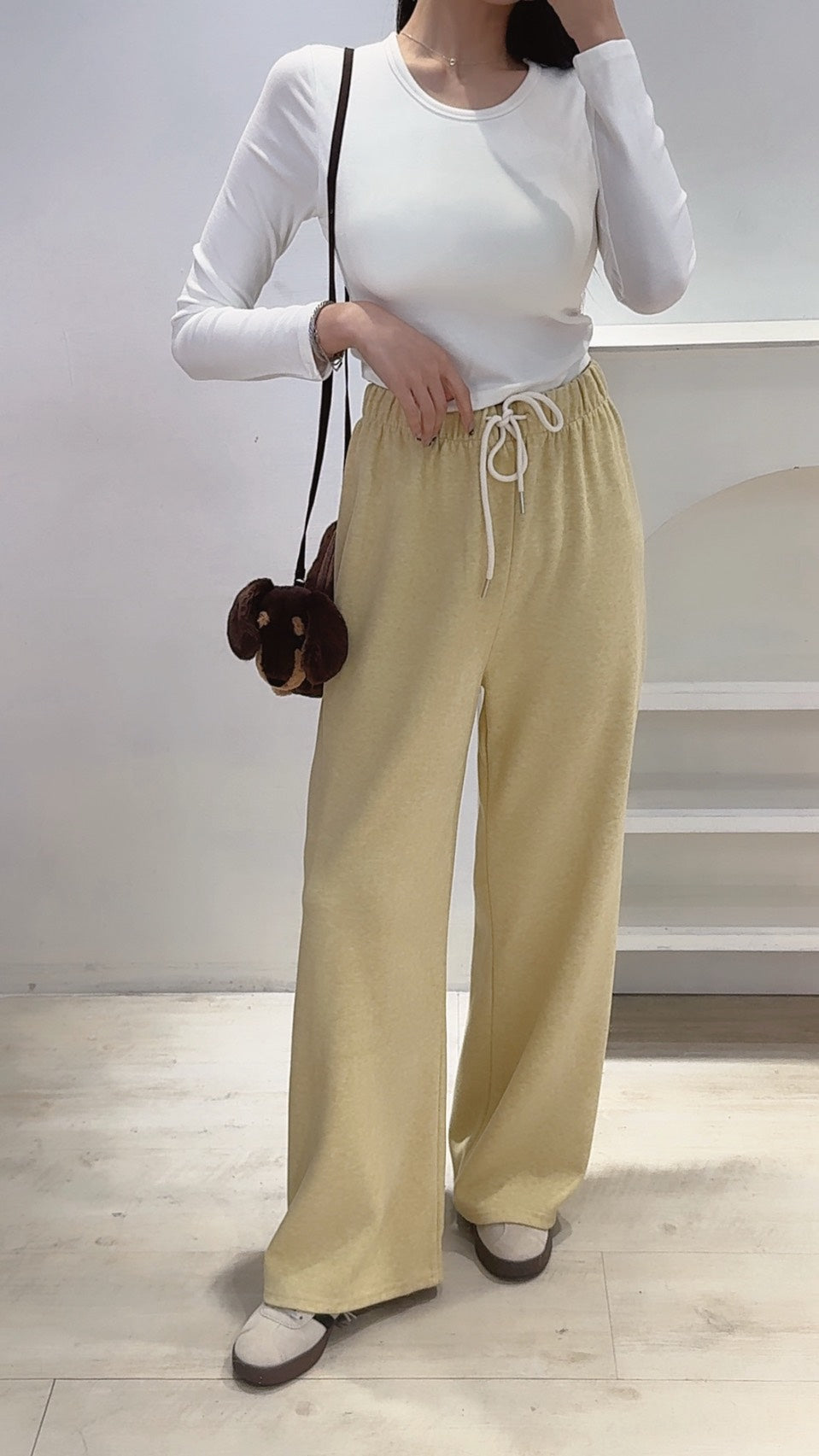 軟糯QQ直筒寬褲