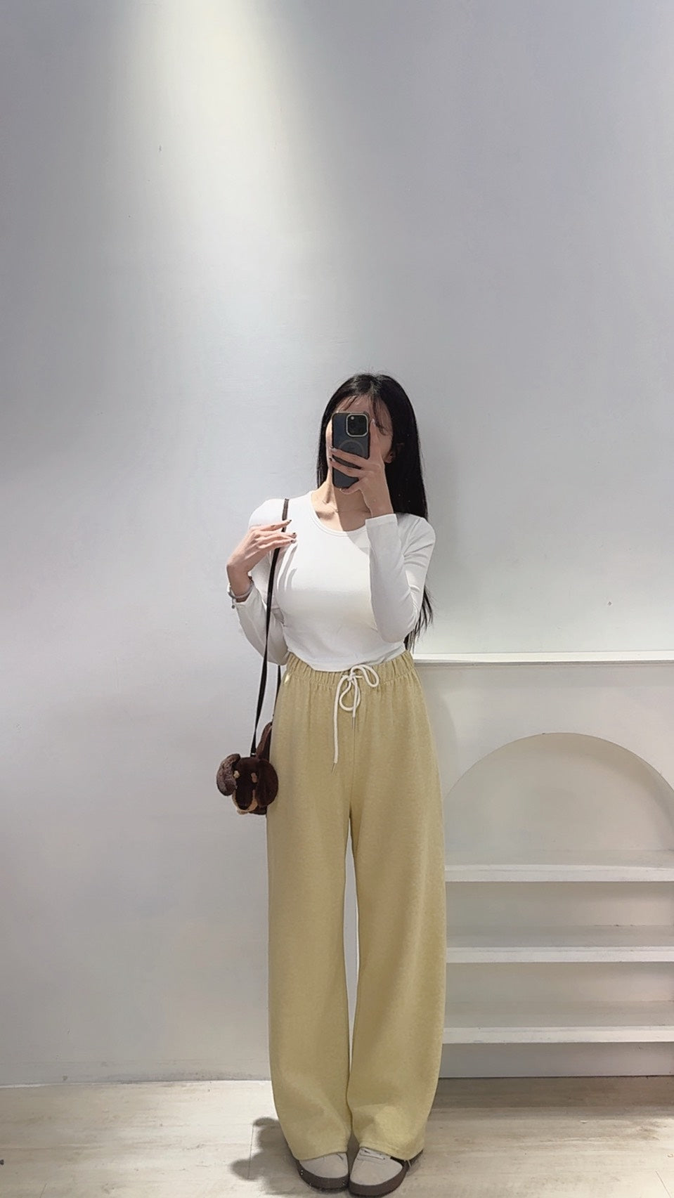 軟糯QQ直筒寬褲