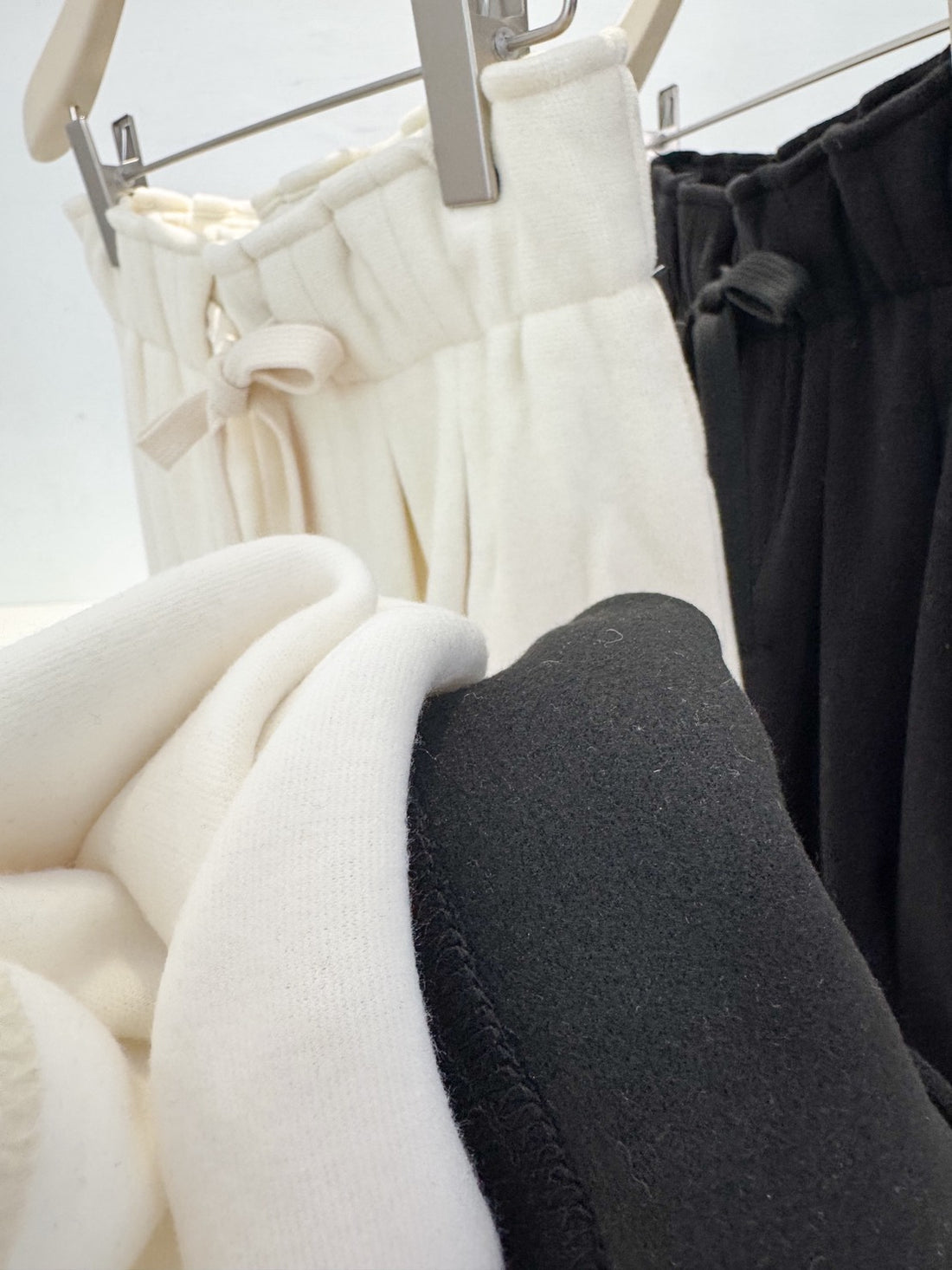 內刷絨直筒落地褲