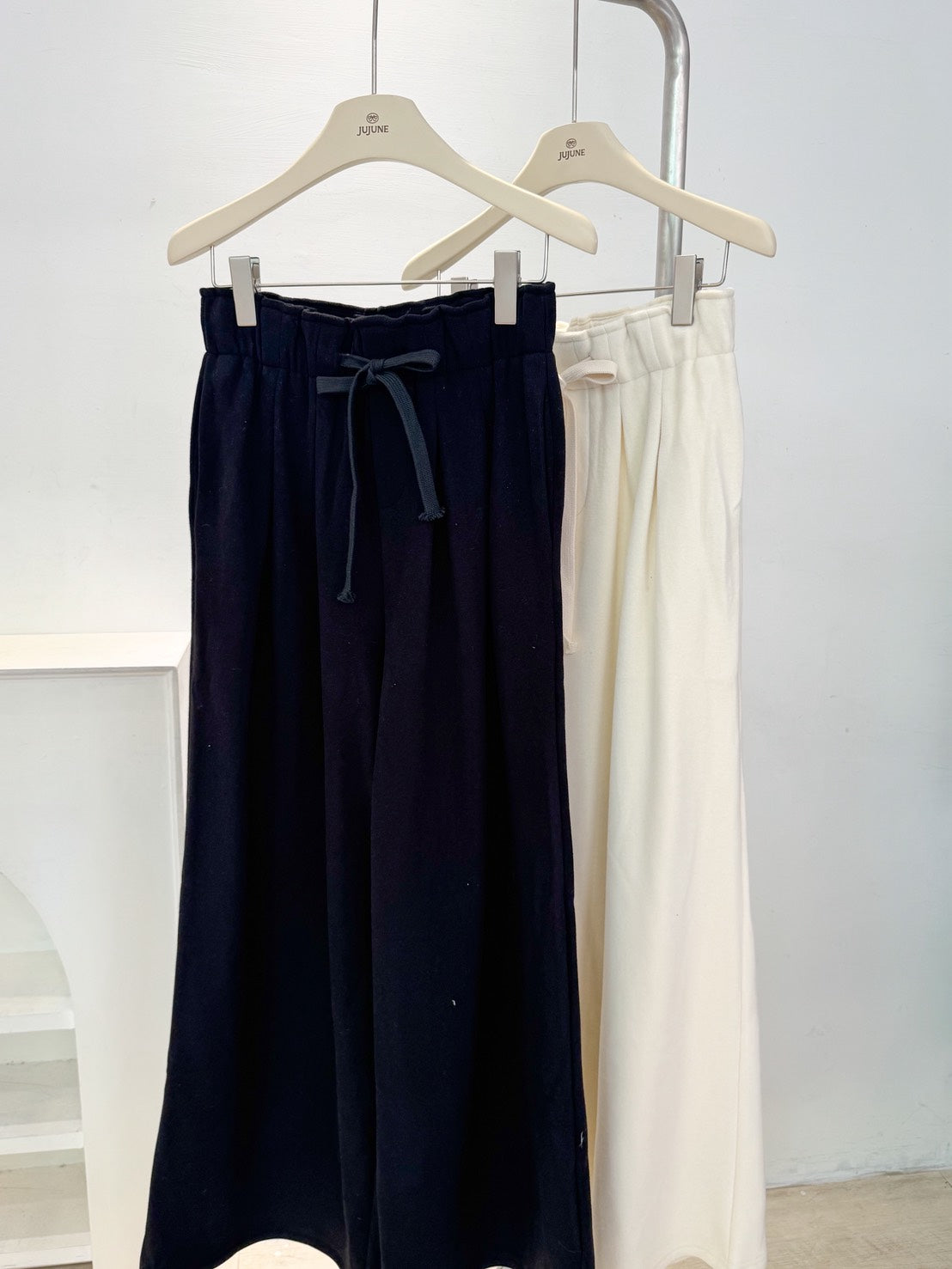 內刷絨直筒落地褲