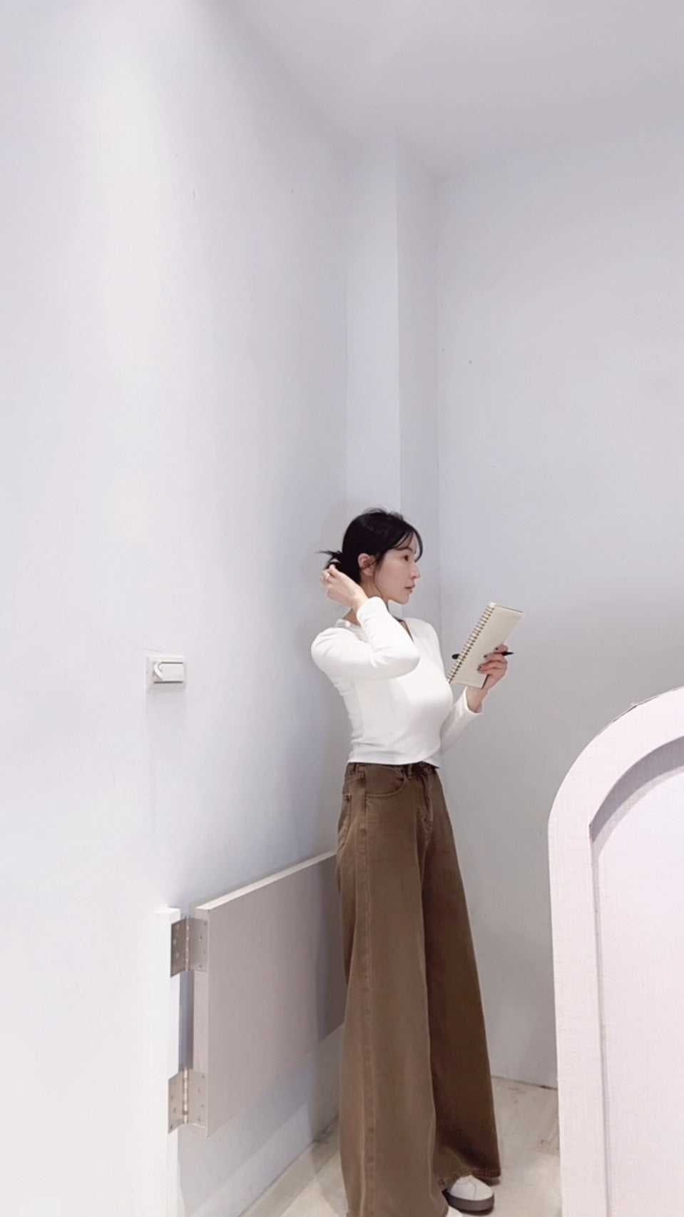 可麗露長腿落地褲