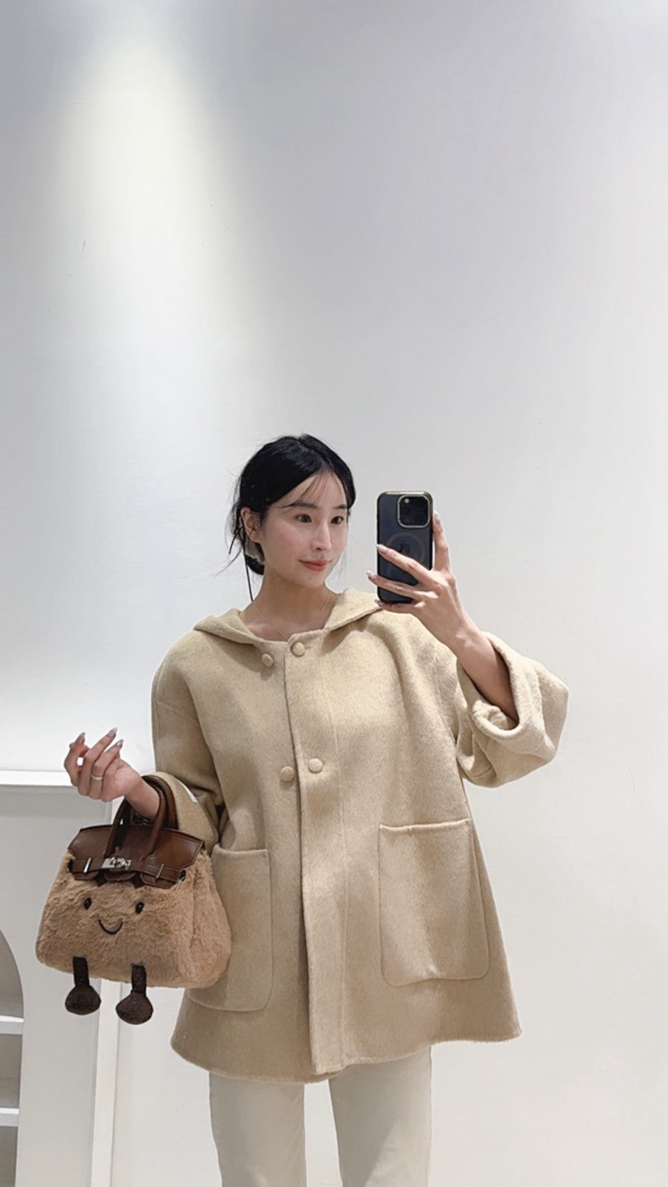 限量款手工羊毛斗篷