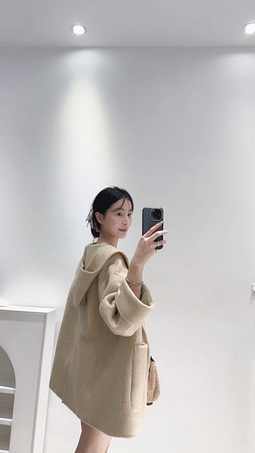 限量款手工羊毛斗篷