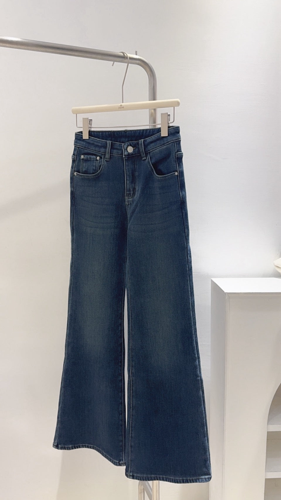 完美版型內刷絨喇叭褲