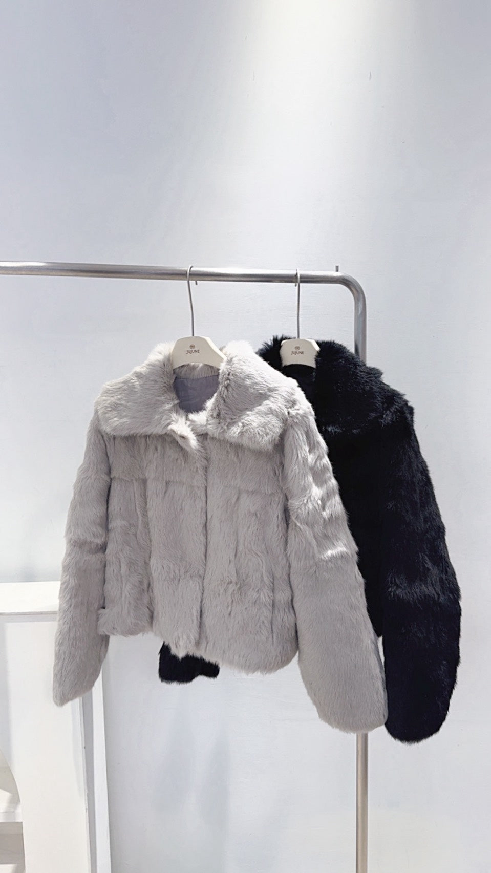 輕奢感小肩線皮草