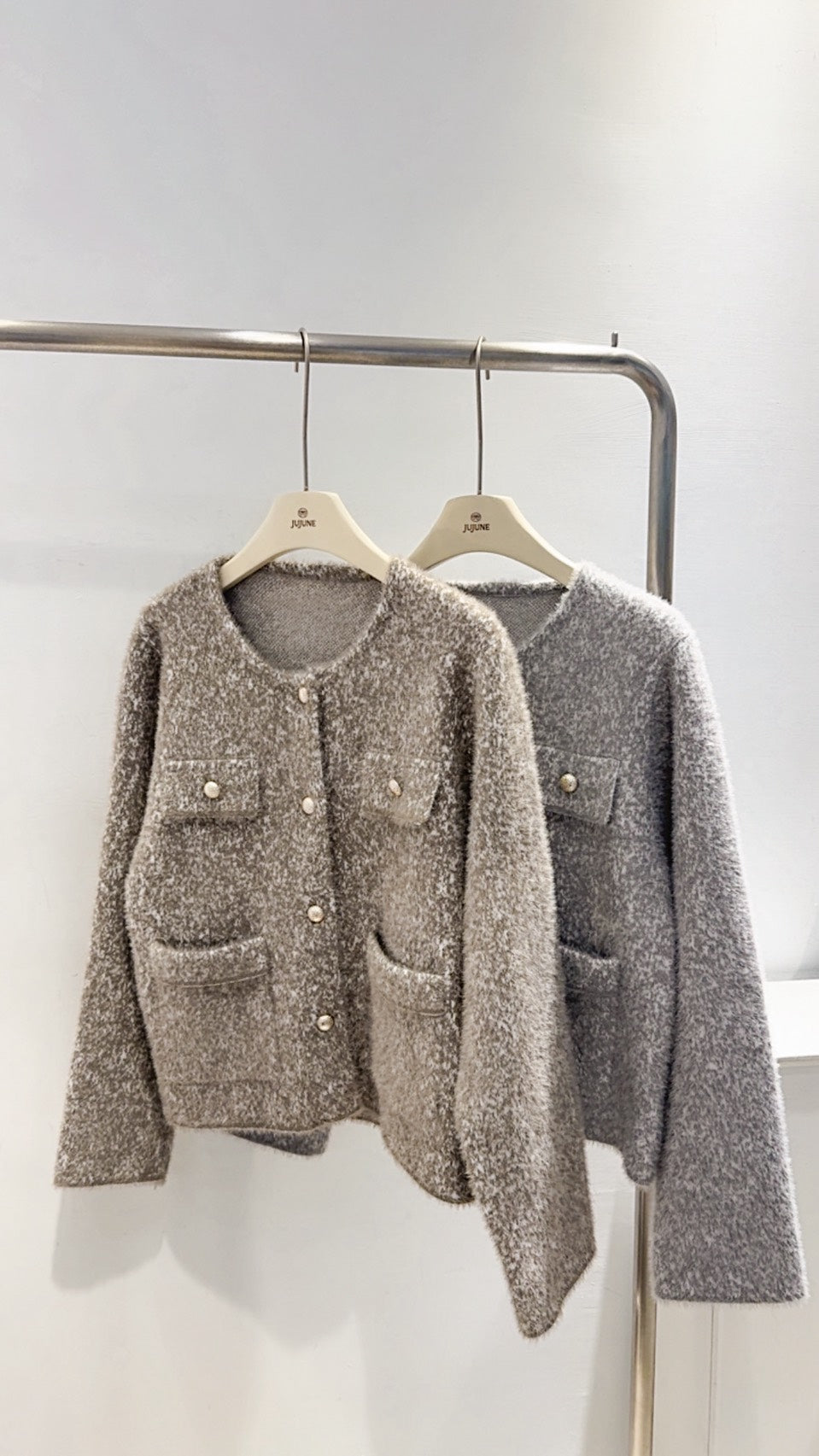 水貂絨小香外套