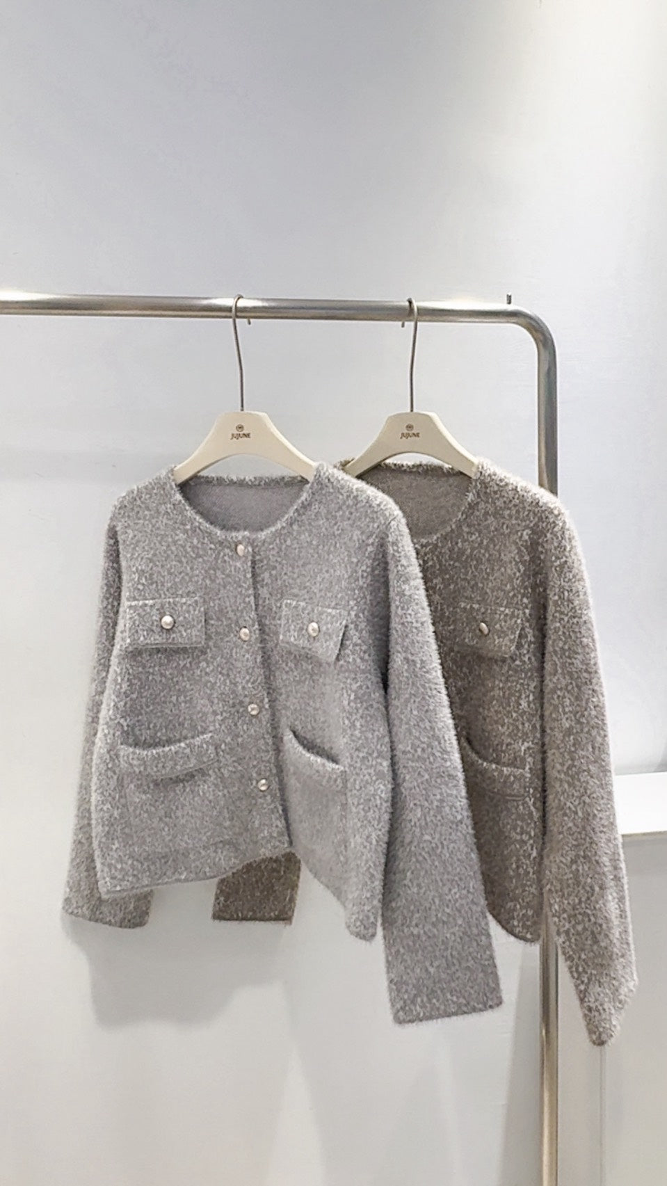 水貂絨小香外套