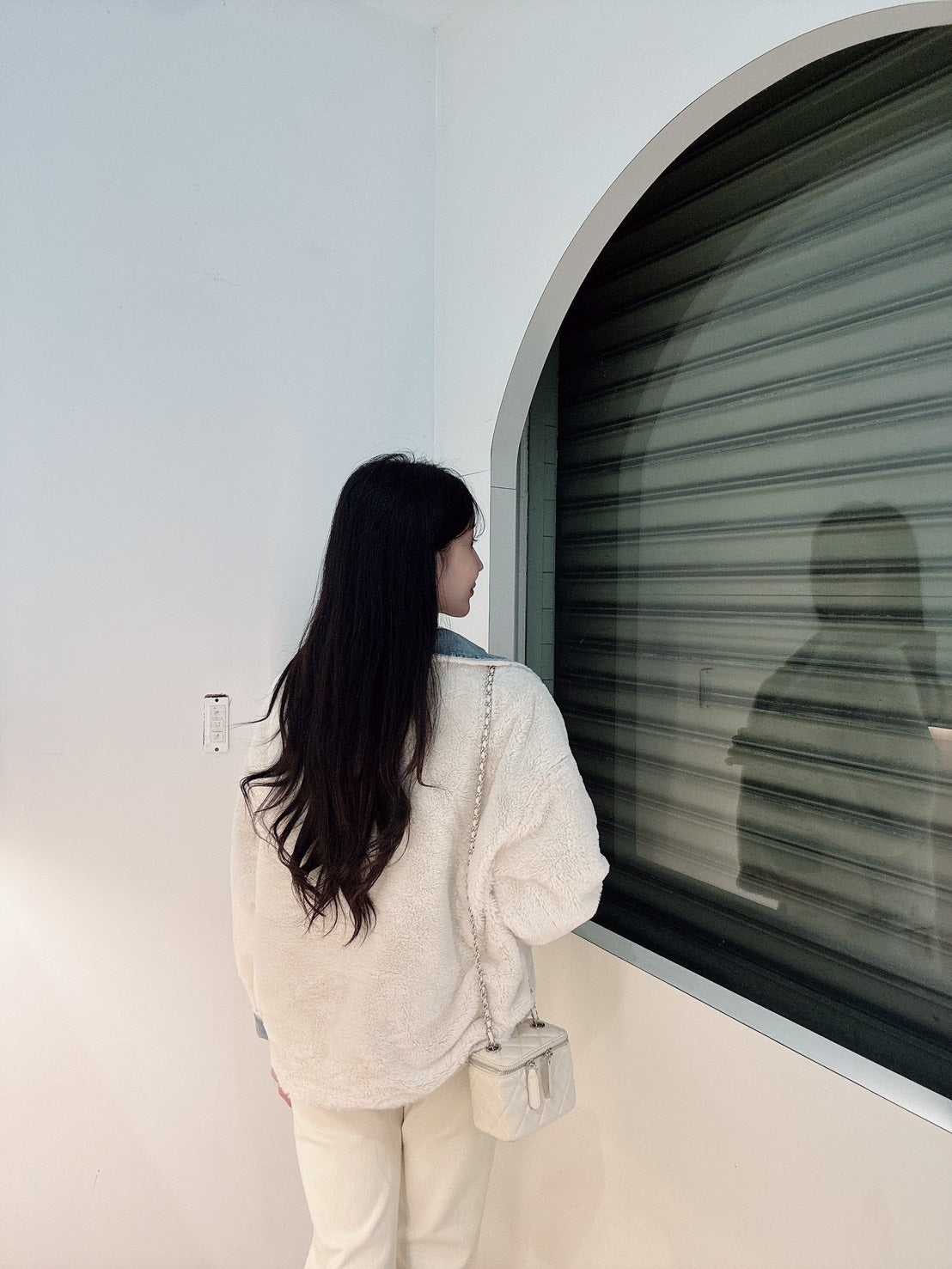 漂亮淺藍雙面穿水洗牛仔外套