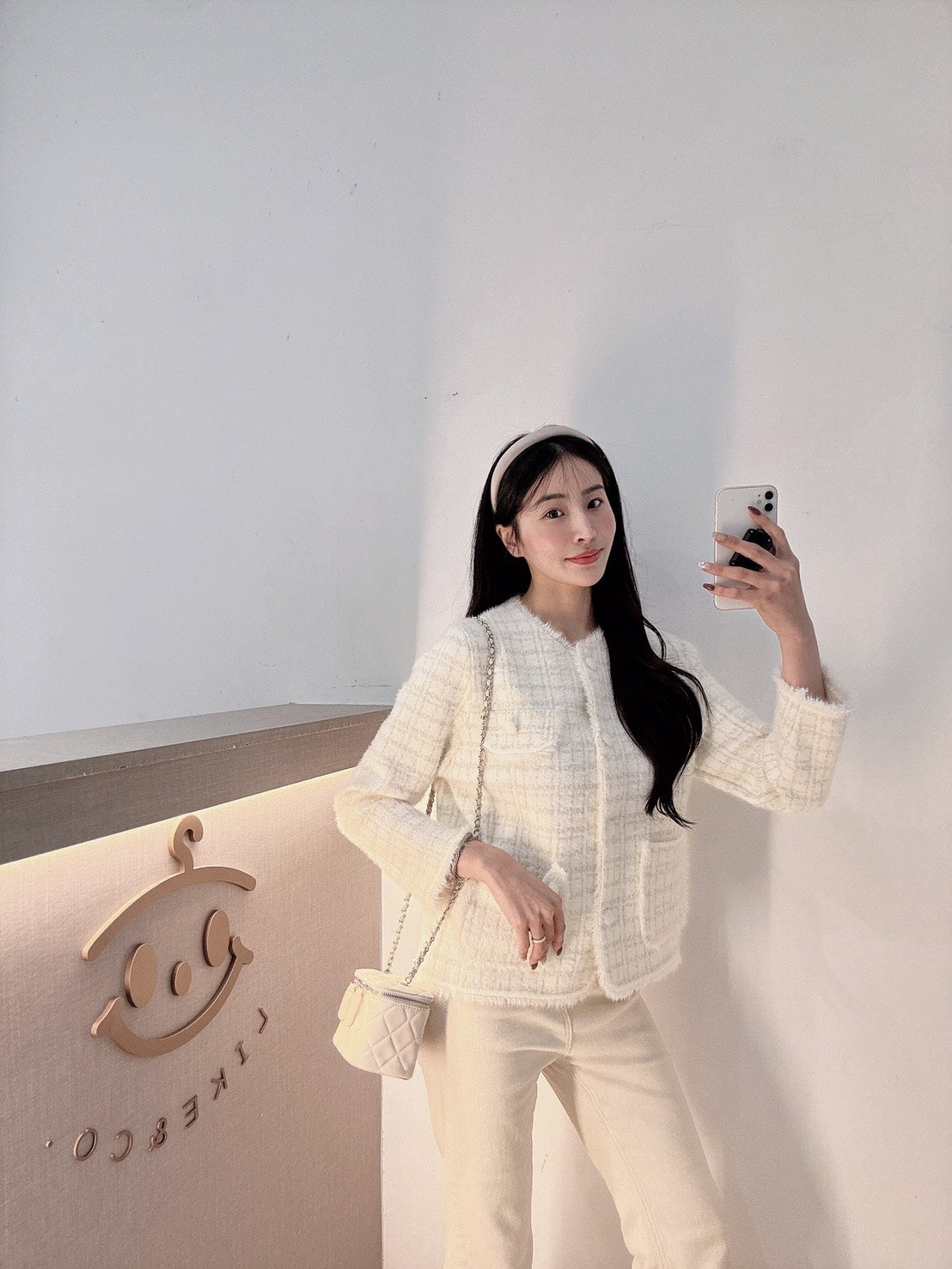 輕奢感小香風水貂毛外套