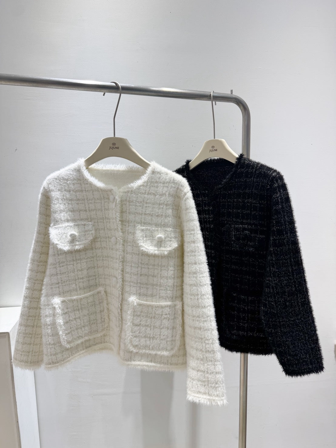 輕奢感小香風水貂毛外套