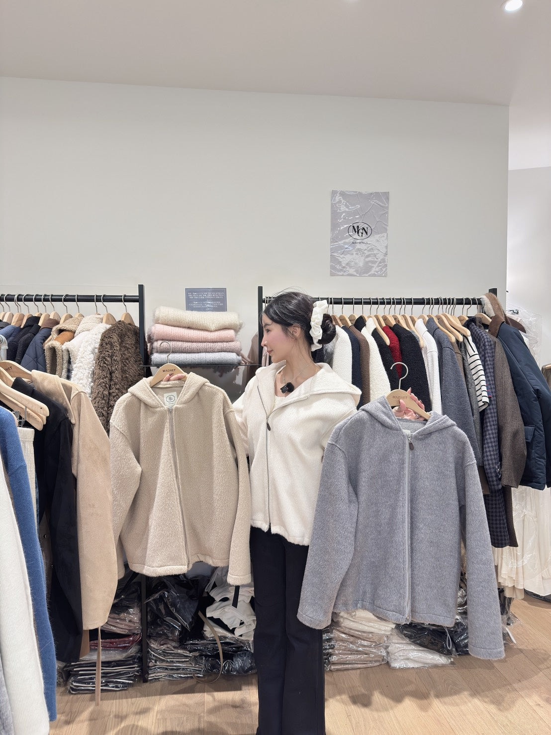 70%羊毛連帽外套