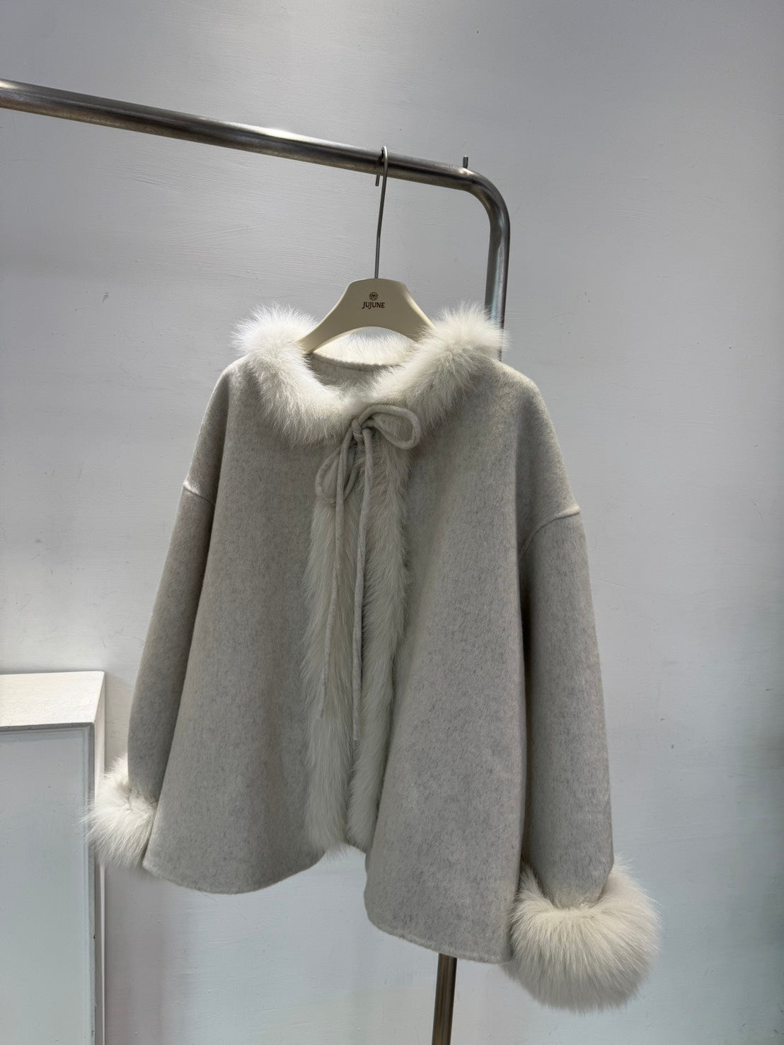 富家千金羊毛外套