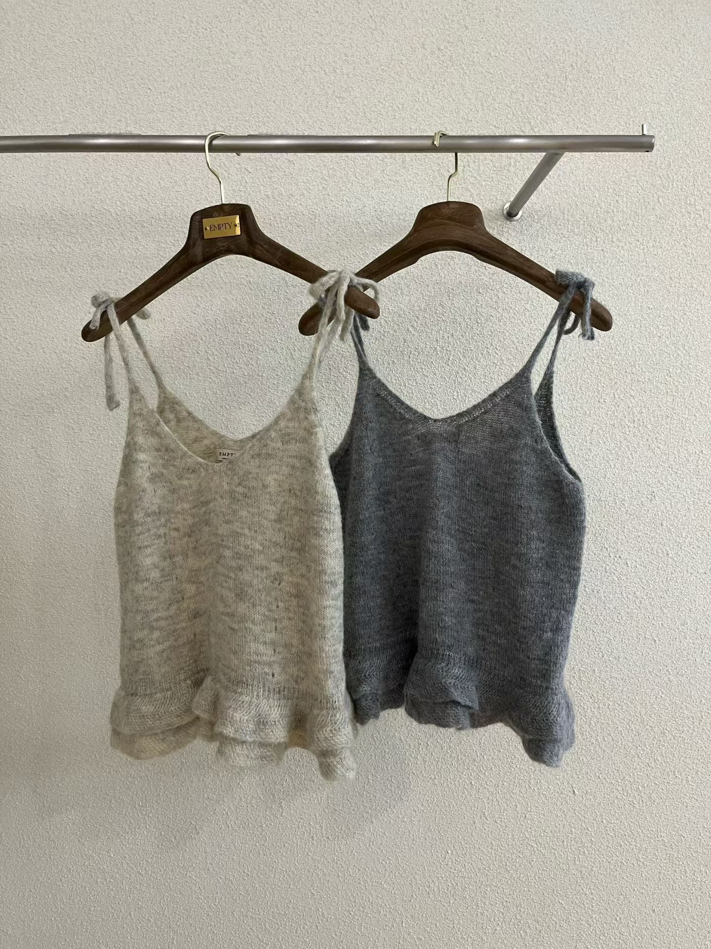 兩件式羊毛針織套裝